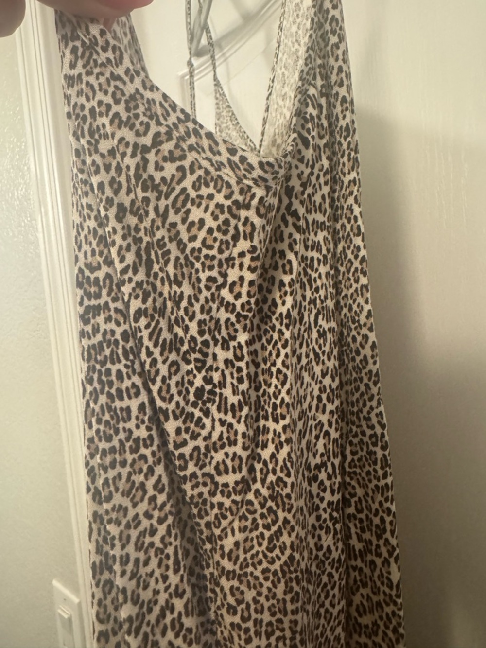 Jenni Kayne Neutral Leopard Slip Dress - Picture 11 of 16